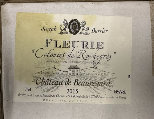 Lot 64 - Fleurie, Les Colonies de Rochegres 2015
