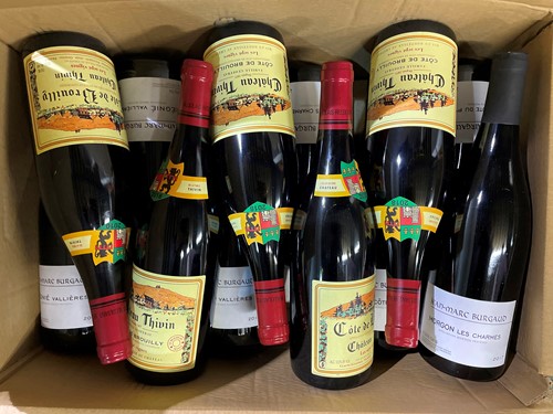 Lot 40 - Mixed Beaujolais including Brouilly and Morgon.