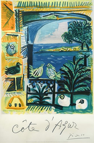 Lot 380 - After Pablo Picasso (1881-1973), Cote d'Azur, 1962