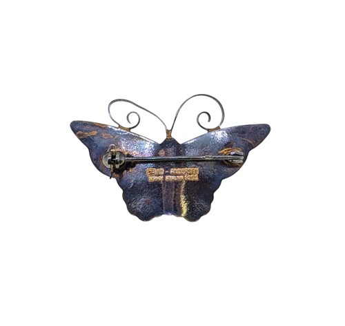 Lot 3 - David Anderson - A trio of enamelled jewels