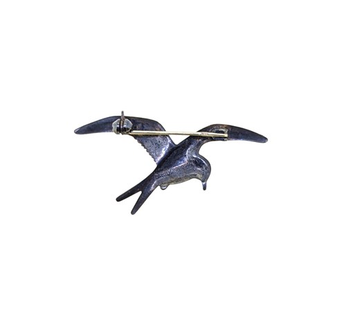 Lot 3 - David Anderson - A trio of enamelled jewels