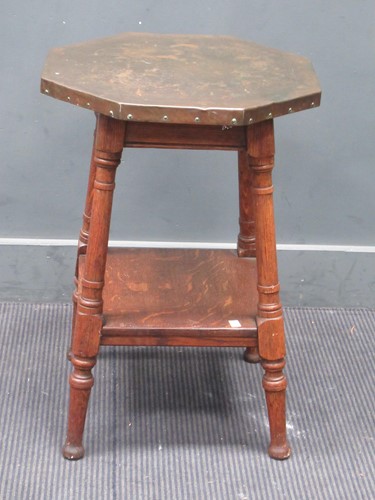 Lot 596 - An Edwardian mahogany spindle back rocking...