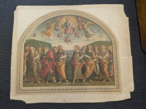 Lot 273 - Thirteen Unframed Arundel Society Chromolithographs