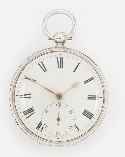 Lot 190 - James Tupman & Company, London - A silver open faced pocket watch with duplex escapement