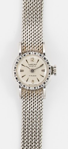 Lot 271 - Sarcar, Genève - A Swiss 18ct gold wristwatch