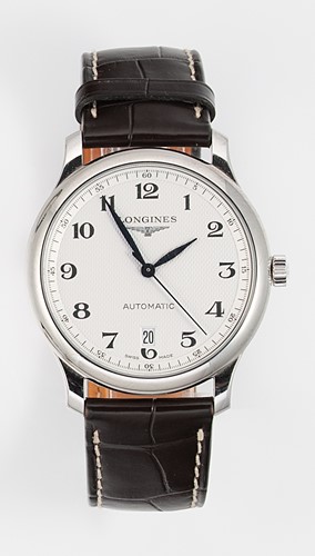 Lot 260 - Longines - A steel 'Master Collection' wristwatch