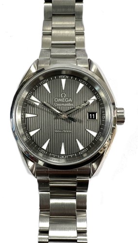 Lot 263 - Omega - A steel 'Seamaster Aqua Terra' wristwatch