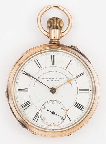 Lot 204 - American Watch Company, Waltham, Mass. - An open faced pocket watch