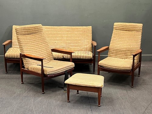 Lot 315 - A Guy Rogers 1960s teak or mahogany framed...