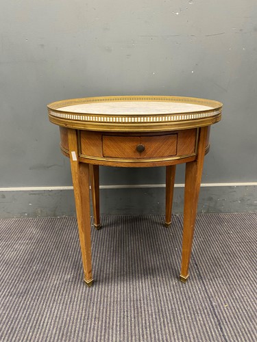 Lot 295 - A Louis XVI style kingwood and gilt brass...