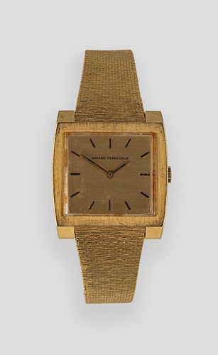Lot 206 - Girard-Perregaux - A Swiss 18ct gold wristwatch