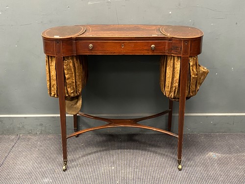 Lot 317 - A 19th century simulated rosewood writing...