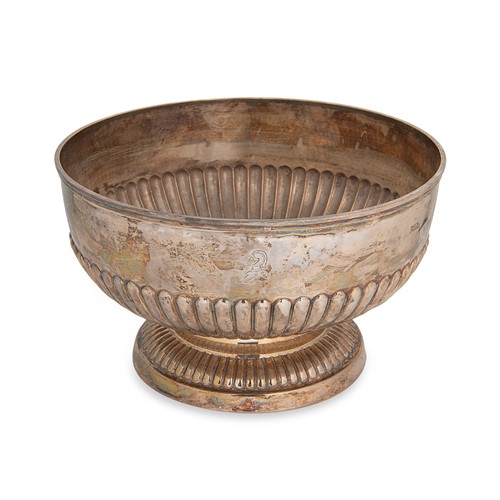 Lot 312 - A Victorian silver rose bowl