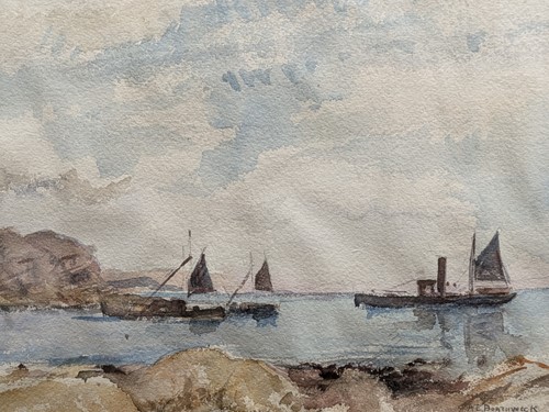 Lot 319 - Alfred Edward Borthwick (Scottish. 1871-1955)