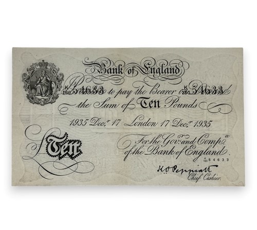 Lot 134 - A so-called "Bank of England (Peppiatt) £10 banknote"