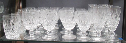 Lot 88 - A part suite of Waterford Colleen pattern...