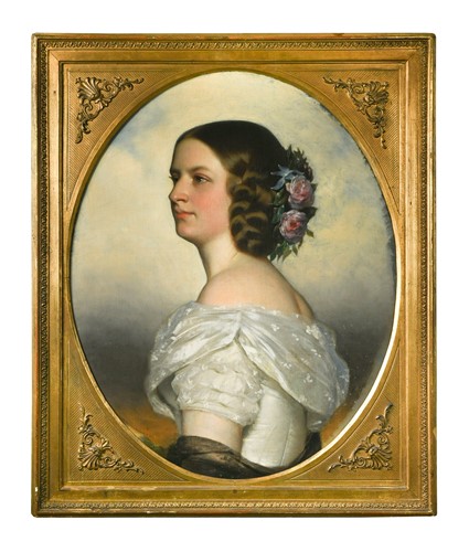 Lot 97 - Circle of Franz Xaver Winterhalter (German, 1805-1873)