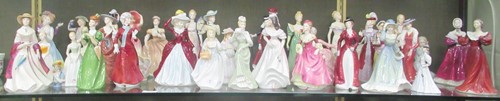Lot 79A - A collection of Francesca Staffordshire and...