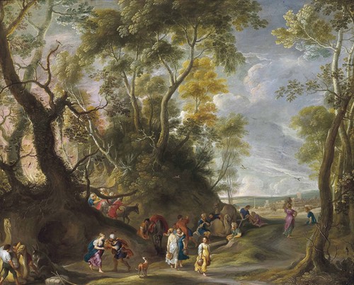 Lot 147 - Guilliam Forchondt I (Flemish, 1608-1678) and Caspar van der Hoecke I (Flemish, c. 1580-c. 1648)
