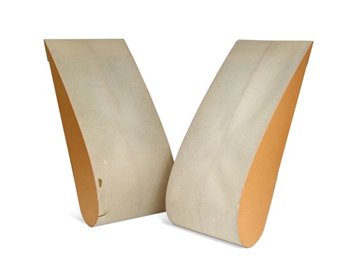 Lot 644 - Anish Kapoor (b. 1954), a pair of wooden teardrop table lamps