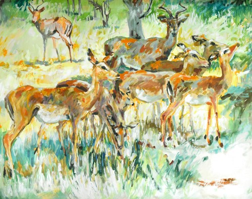 Lot 217 - Zakkie Eloff (South African, b. 1925)