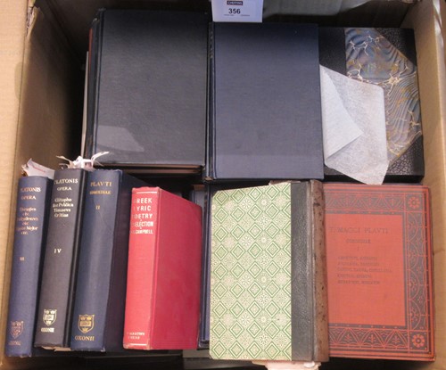 Lot 356 - A collection of Latin and Greek grammar and...
