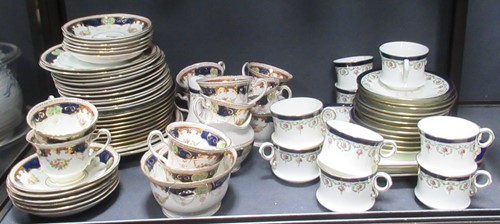 Lot 109 - Part tea services, to include Warwick...