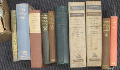 Lot 344 - Collection of literature books including;...