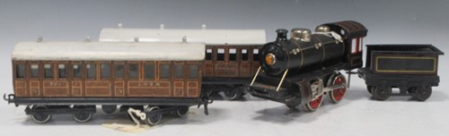 Lot 212 - Bassett Lowke coaches 235 and 525 LNER 4-4...
