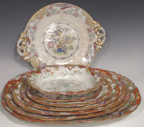 Lot 216 - 44 piece Ironstone china part dinner service...