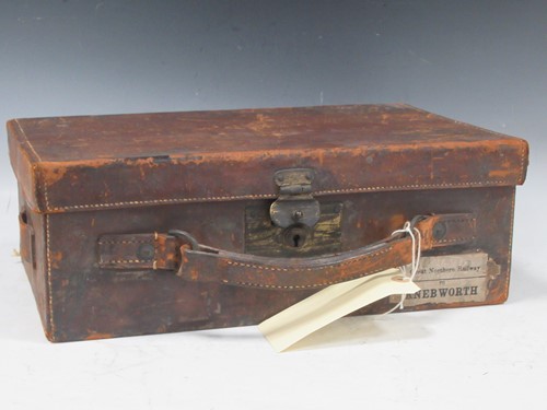 Lot 164A - A late Victorian leather cartridge case with...