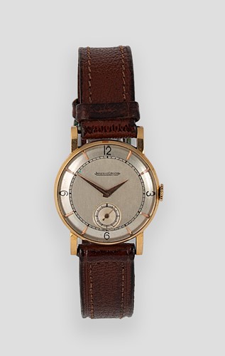 Lot 207 - Jaeger-LeCoultre - A Swiss 18ct gold wristwatch