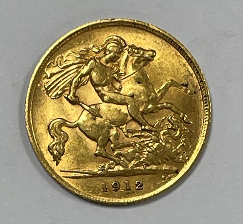Lot 148 - A George V half sovereign