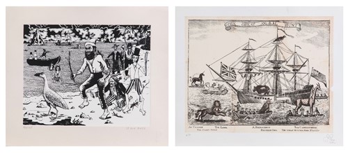Lot 390 - Charles Uzzell Edwards A.K.A. Pure Evil (Welsh, 1968-)