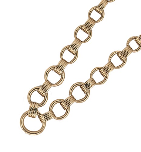 Lot 103 - A late 20th century fancy chain