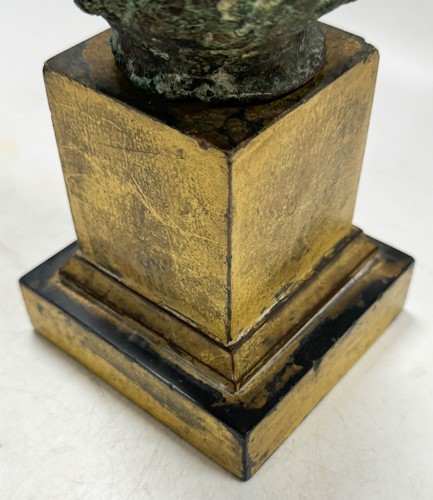 Lot 560 - A Roman bronze lamp, probably circa 100 AD