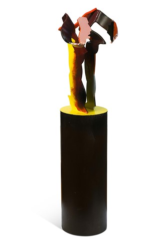 Lot 180 - Allen Jones RA (1937-), Man Losing his Head, 1988