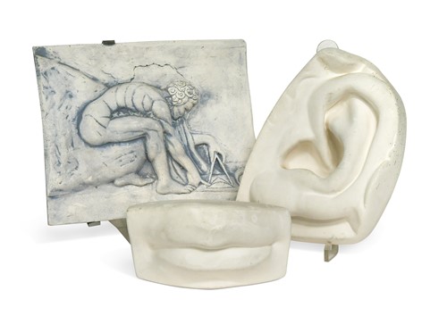 Lot 154 - Sir Eduardo Paolozzi CBE (Scottish, 1924-2005), three cast plaster reliefs