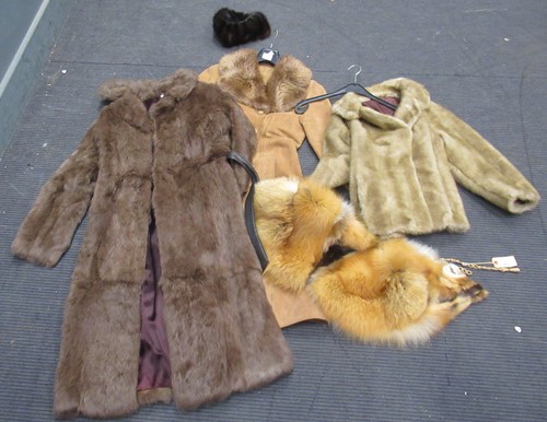 Lot 177A - Early 20th century dark brown Astrakhan coat,...