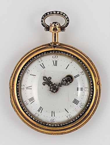 Lot 182 - Antoine Coliau, Paris - An 18th century open faced pocket watch