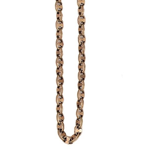 Lot 99 - An anchor style chain