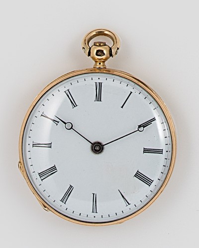 Lot 183 - Unsigned - A late 19th century open faced pocket watch
