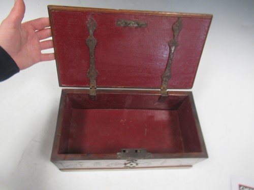 Lot 11 - Early 19th century and later walnut marquetry...