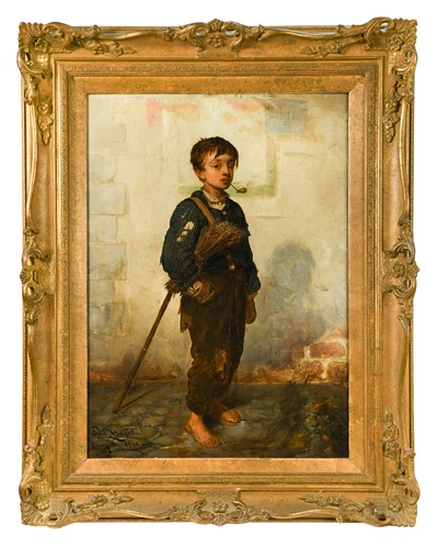 Lot 113 - Paul Hagelstein (Danish, 1825-1868)