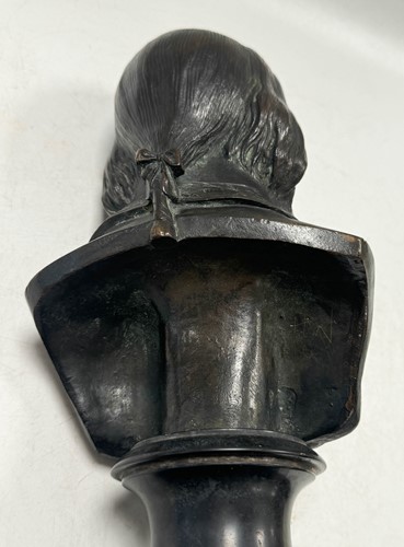 Lot 524 - After Giuseppe Ceracchi (1751-1801), a bronze bust of Napoleon, 19th century