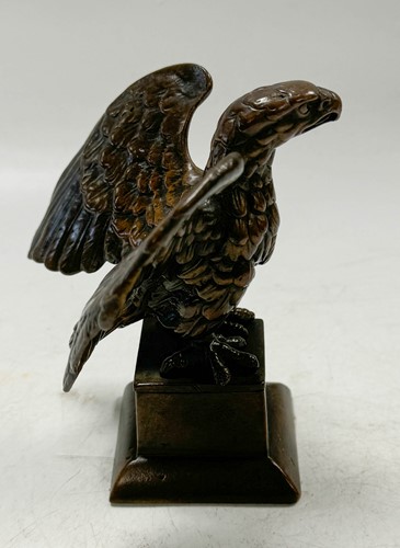 Lot 514 - A Grand Tour bronze model of Napoleon, 19th century