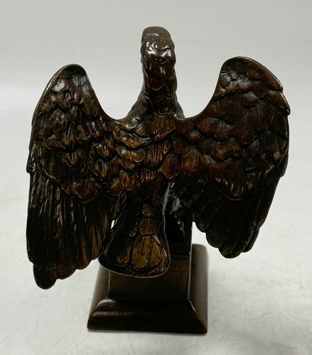 Lot 514 - A Grand Tour bronze model of Napoleon, 19th century
