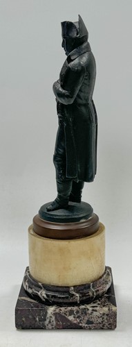 Lot 514 - A Grand Tour bronze model of Napoleon, 19th century