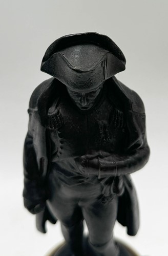 Lot 514 - A Grand Tour bronze model of Napoleon, 19th century