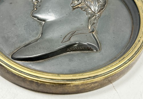 Lot 518 - A group five medallions of Napoleonic interest, 19th century